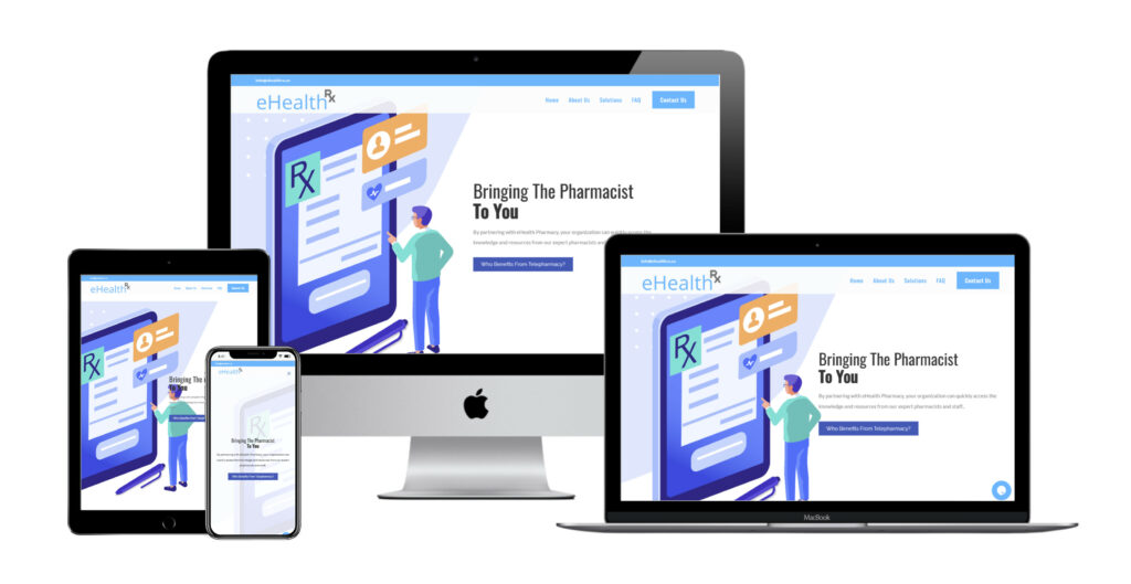 eHealth Pharmacy web design and development